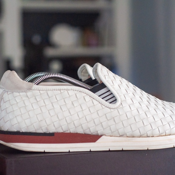 Bottega Veneta Intrecciato Weave Mens Luxury Shoes